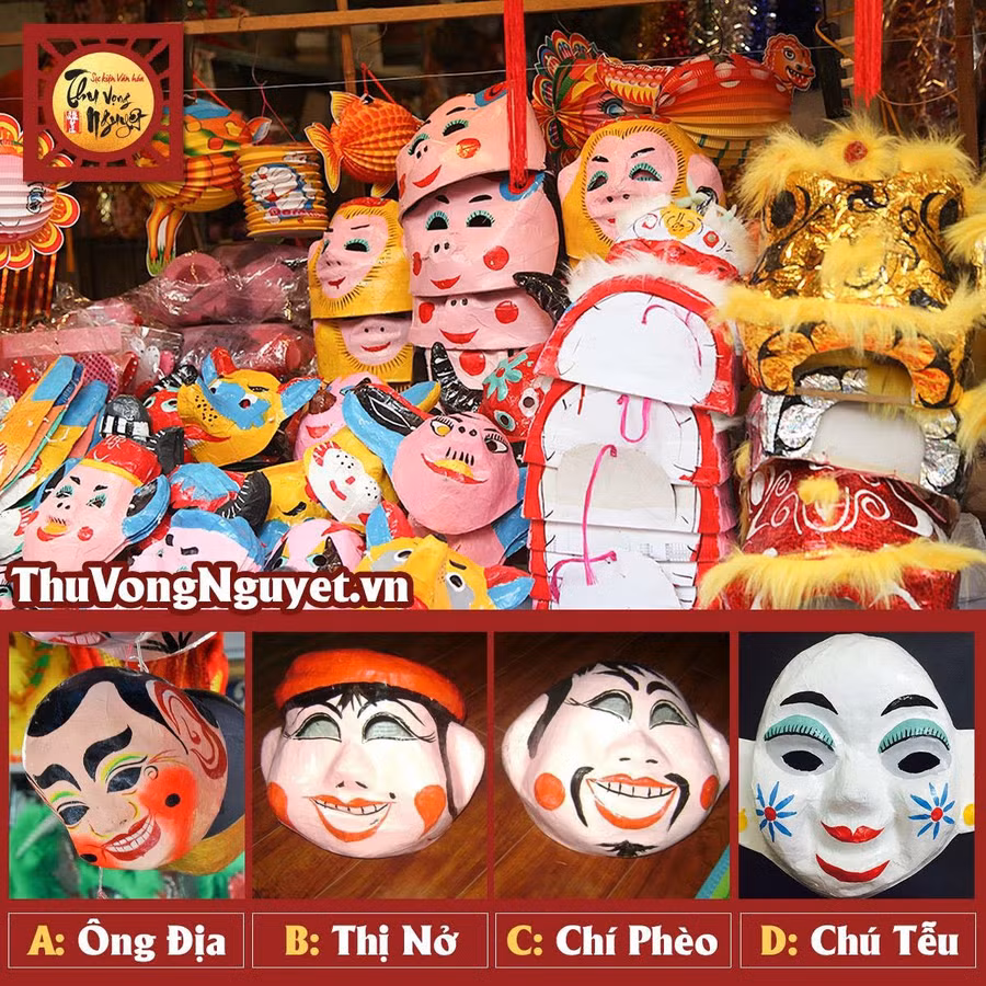 Tạo hình mặt nạ các nhân vật theo ý tưởng của cộng đồng mạng