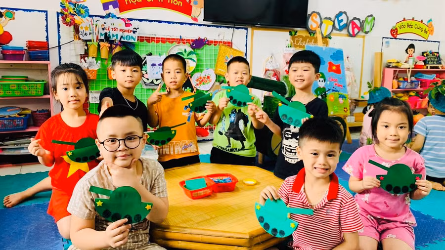 Thái Nguyên đề xuất hỗ trợ 100% học phí cho trẻ mầm non công lập.