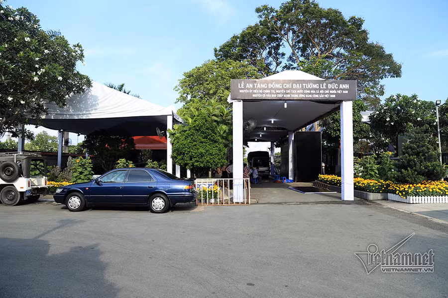 Hình ảnh nơi an nghỉ của Đại tướng Lê Đức Anh