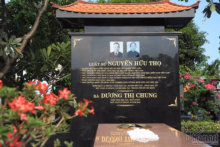 Hình ảnh nơi an nghỉ của Đại tướng Lê Đức Anh