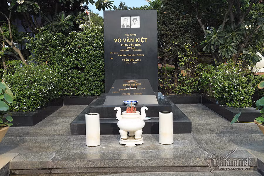 Hình ảnh nơi an nghỉ của Đại tướng Lê Đức Anh