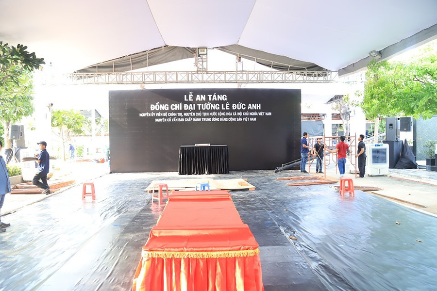 Hình ảnh nơi an nghỉ của Đại tướng Lê Đức Anh