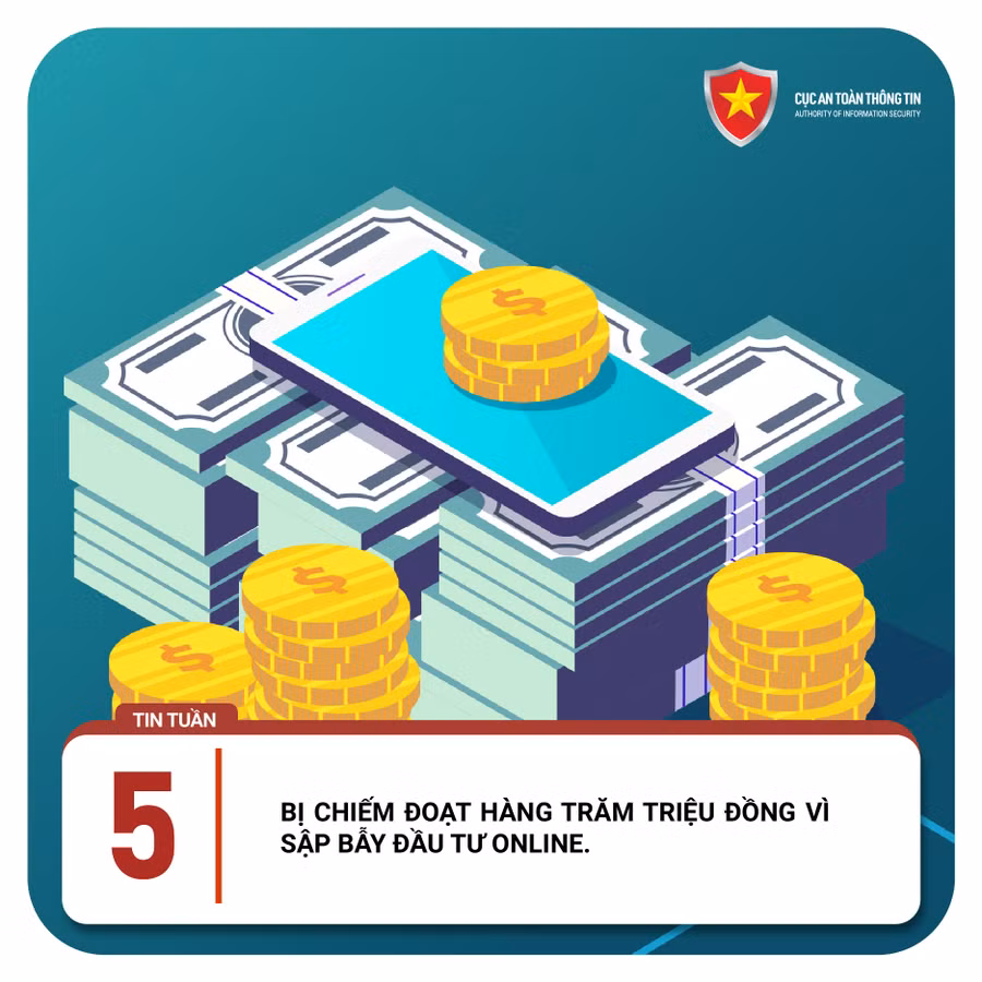 Đầu tư online luôn tiềm ẩn nhiều rủi ro.