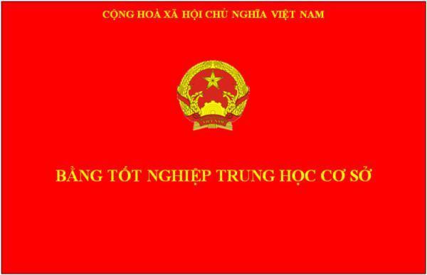 Sửa ngày sinh trong bằng tốt nghiệp THCS