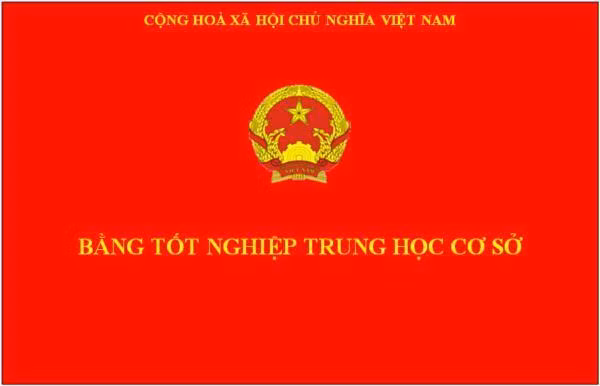 Sửa ngày sinh trong bằng tốt nghiệp THCS