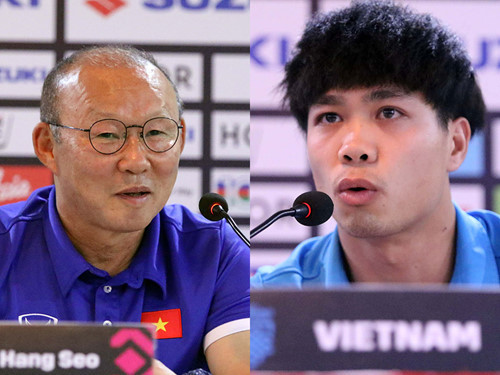 Tuyển VN quyết thắng làm quà tặng thầy Park