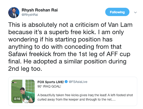 Báo chí châu Á bênh vực thủ môn Đặng Văn Lâm - ảnh 1