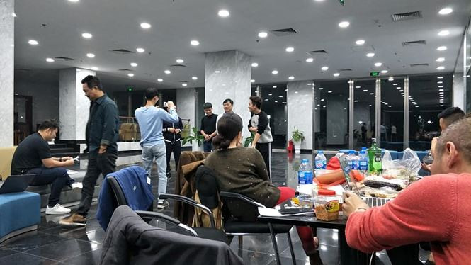 Vân Dung tung ảnh ‘nóng’ hậu trường Táo quân 2019 - ảnh 3