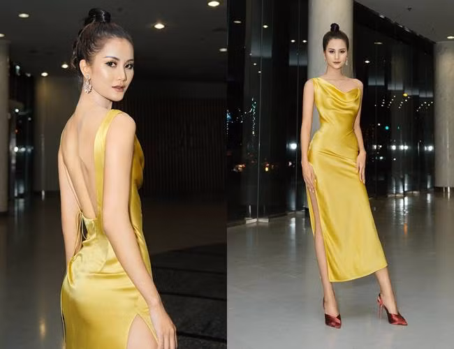 ba xa cong vinh dep nhat tuan voi vay khoe lung ong hinh anh 3