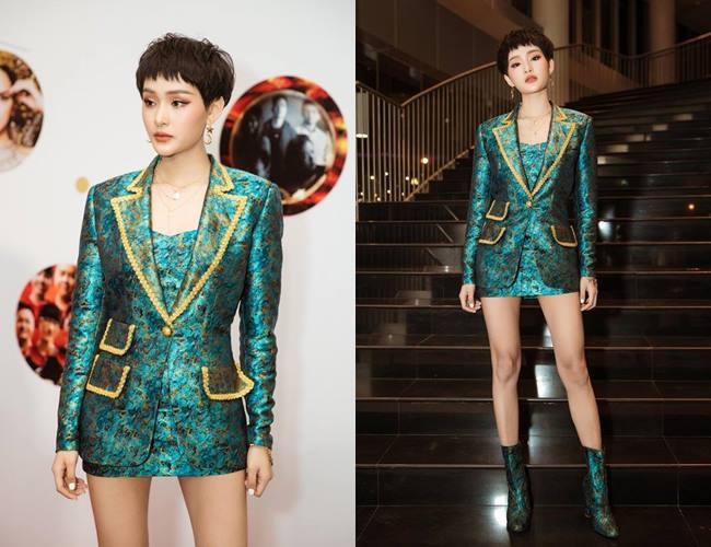 ba xa cong vinh dep nhat tuan voi vay khoe lung ong hinh anh 2