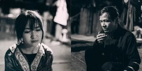 Bác Tuần (60 tuổi)trong vai người cha của Mị