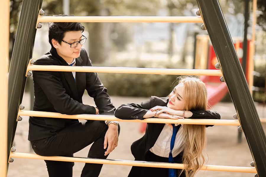 Cặp đôi yêu xa “chàng cao 1m90, nàng 1m60” nổi tiếng trên mạng ảnh 15