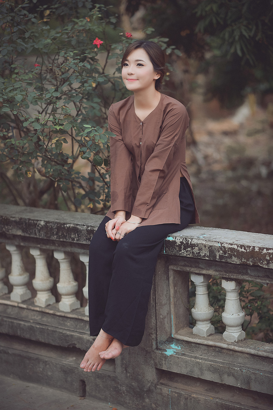 “Hot girl dân tộc” hóa thân thành người con gái nông thôn xinh đẹp ảnh 4 Hiện nay, cô là một doanh nhân trẻ.
