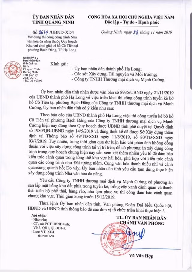 Tỉnh tạm dừng một dự án quy mô lớn do dư luận không đồng thuận - 6