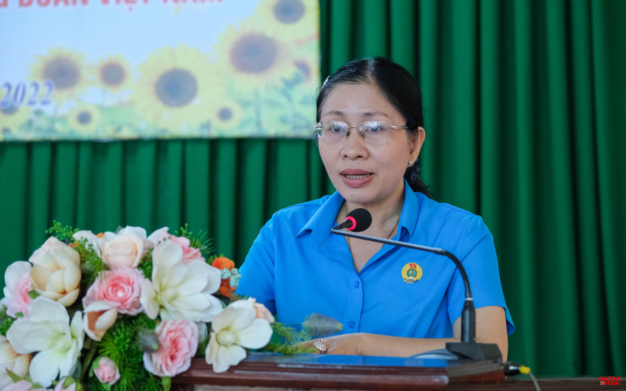 Đồng chí Lý Hồng Ngọc giữ chức danh Chủ tịch Công đoàn Ngành GD&amp;ĐT thành phố Cần Thơ nhiệm kỳ 2018 - 2023.