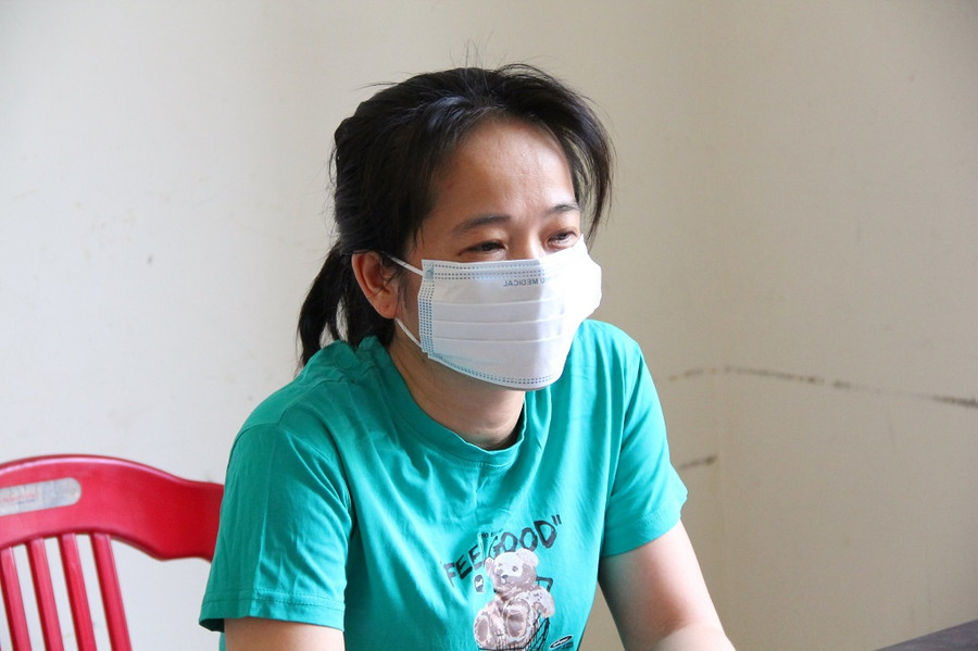 Đối tượng Nguyễn Thị Trang tại cơ quan điều tra. Ảnh: CANA. Đối tượng Nguyễn Thị Trang tại cơ quan điều tra. Ảnh: CANA.