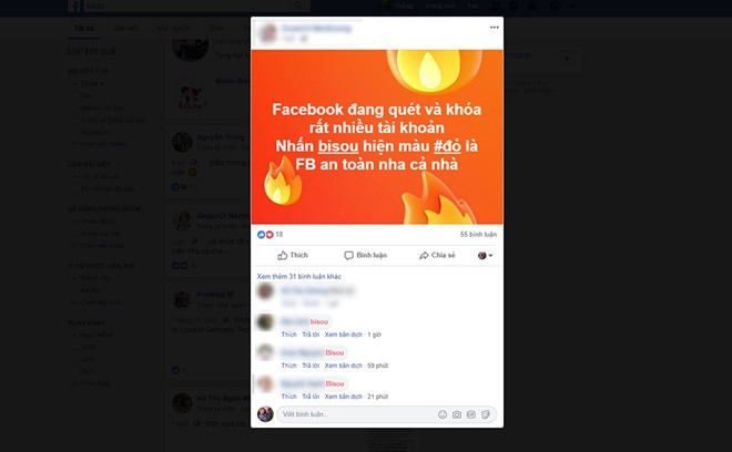 Cư dân mạng bị cuốn theo trò đùa kiểm tra Facebook “bisou” ảnh 1 Cư dân mạng bị cuốn theo trò đùa kiểm tra Facebook “bisou” ảnh 1