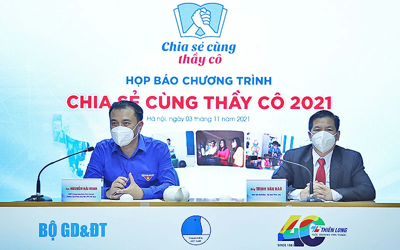 Ban tổ chức chia sẻ về chương trình.