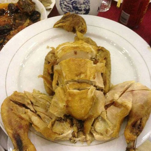 Đỉnh cao của chặt gà.