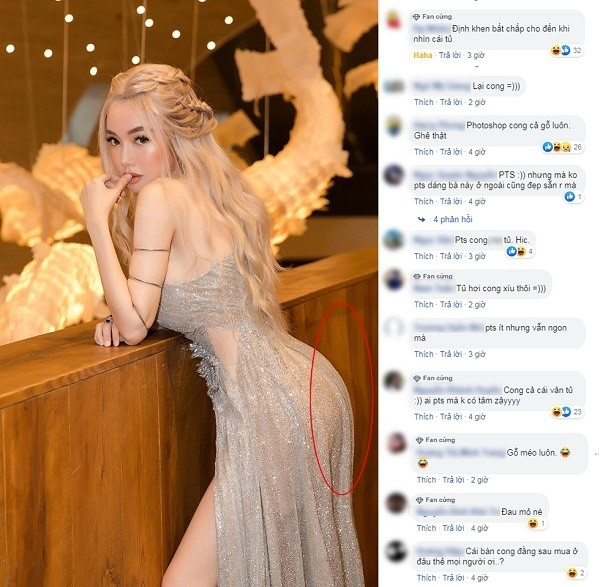 Sao Việt photoshop quá đà: Mâu Thủy bị mất tay, Minh Hằng bóp méo cả tường ảnh 14 Đến hẹn lại lên, Sao Việt đua nhau photoshop quá đà