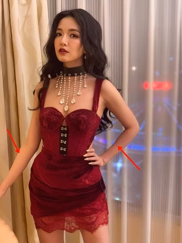 Sao Việt photoshop quá đà: Mâu Thủy bị mất tay, Minh Hằng bóp méo cả tường ảnh 12 Đến hẹn lại lên, Sao Việt đua nhau photoshop quá đà