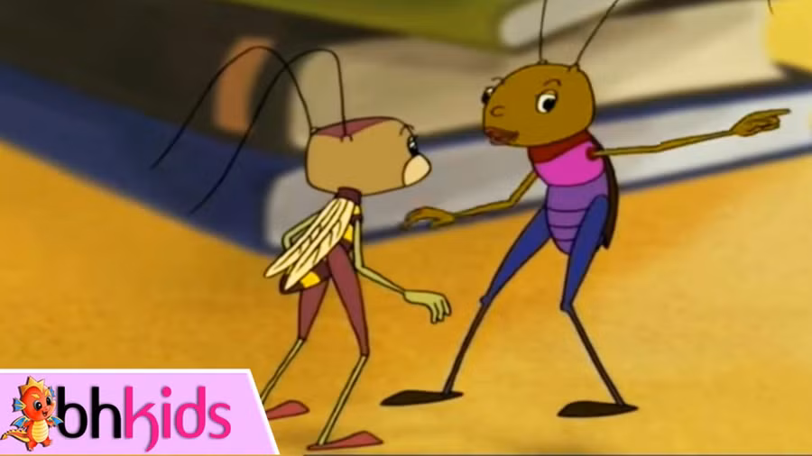 Phim hoạt hình Dế mèn được nhiều em nhỏ yêu thích