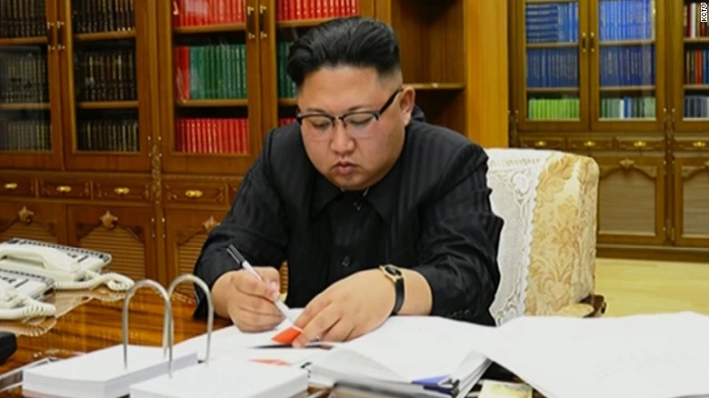 Nhà lãnh đạo Kim Jong Un của Triều Tiên 