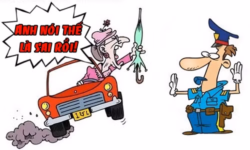 Cụ bà tức giận vì cảnh sát nói sai 