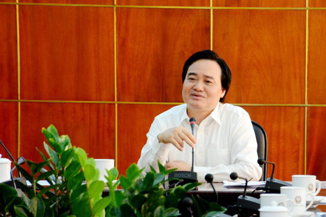 GS.TS Phùng Xuân Nhạ, Bộ trưởng Bộ GD&ĐT