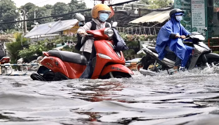 Thời tiết hôm nay: Bắc Bộ mưa vài nơi, Nam Trung Bộ và Nam Bộ mưa to đến rất to