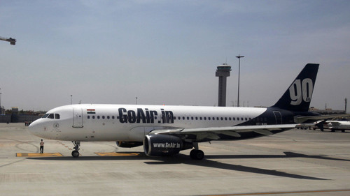 Một máy bay của hãng hàng không GoAir, Ấn Độ. Một máy bay của hãng hàng không GoAir, Ấn Độ. Ảnh: Reuters.