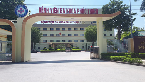 Bệnh viện Đa khoa Phúc Thịnh. Ảnh: Lê Hoàng.