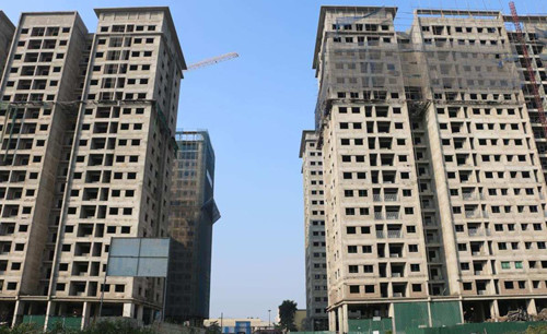 Một dự án tại Hà Nội nằm trong danh sách thế chấp. Một dự án tại Hà Nội nằm trong danh sách thế chấp. Ảnh: CĐT