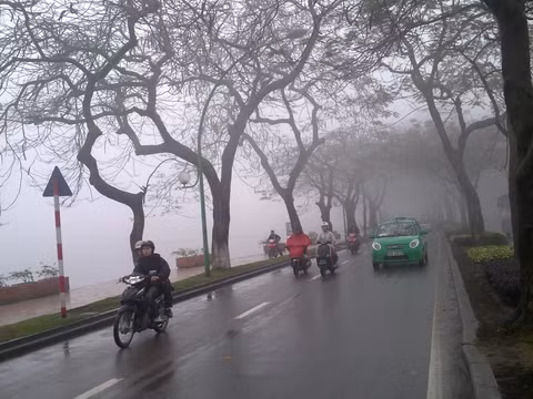  Không khí lạnh tăng cường, mưa vừa và mưa to nhiều nơi