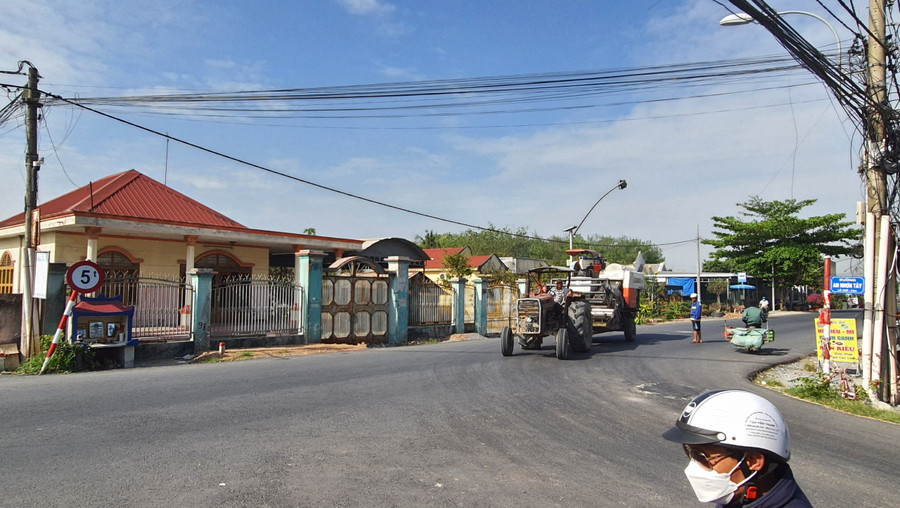 Ngã tư nơi xảy ra vụ việc. Ngã tư nơi xảy ra vụ việc.