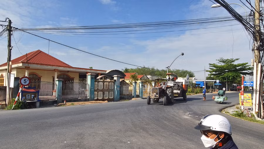 Ngã tư nơi xảy ra vụ việc.