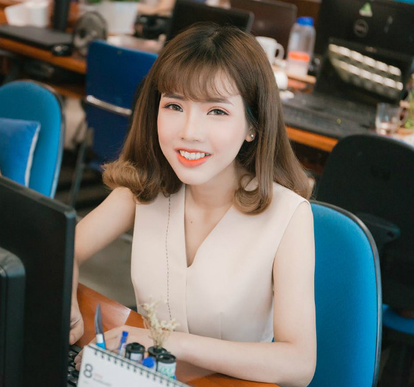 Nhan sắc xinh đẹp của Oanh sau 3 cuộc đại phẫu. Ảnh: T.H