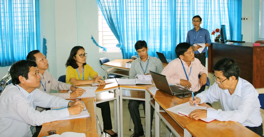 Lớp bồi dưỡng giáo viên tại Trường ĐH Sư phạm Kỹ thuật Vĩnh Long