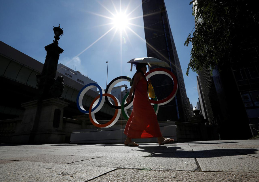 Nắng nóng gay gắt tại khu vực diễn ra Olympic 2020