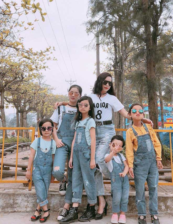 Mẹ trẻ 35 tuổi sinh 6 cô con gái gây xôn xao mạng xã hội hình ảnh 4 me tre 35 tuoi sinh 6 co con gai gay xon xao mang xa hoi hinh anh 4