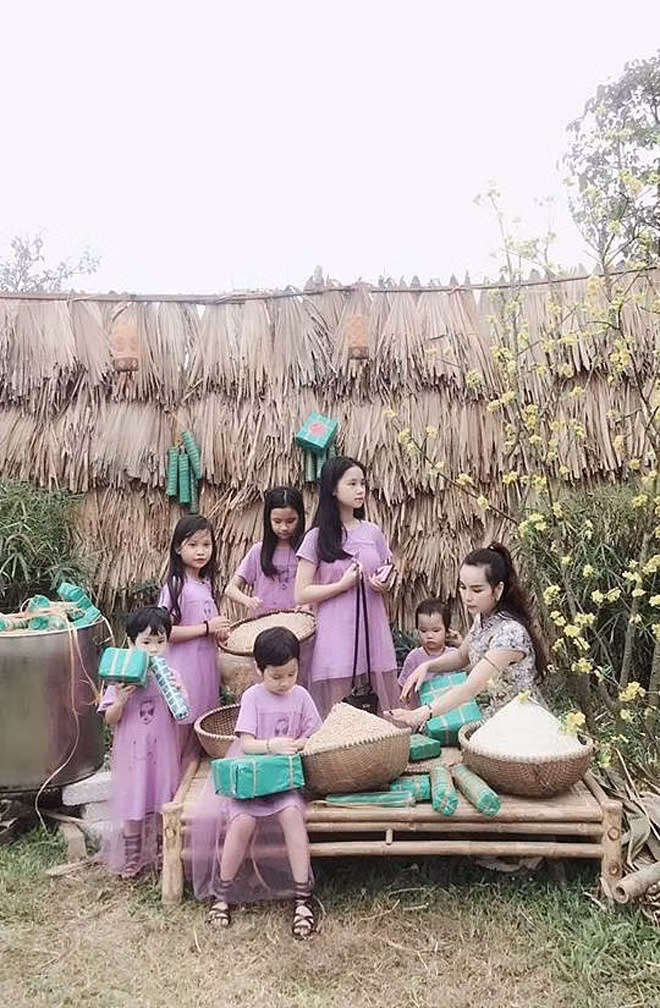 me tre 35 tuoi sinh 6 co con gai gay xon xao mang xa hoi hinh anh 3