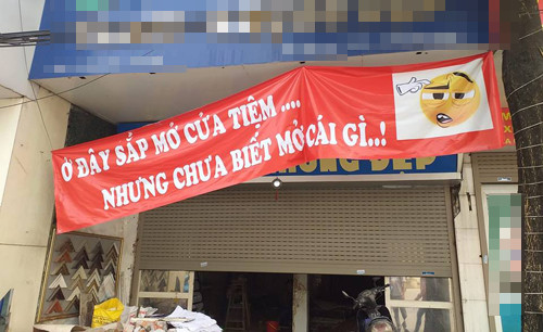 Sắp khai trương rồi...