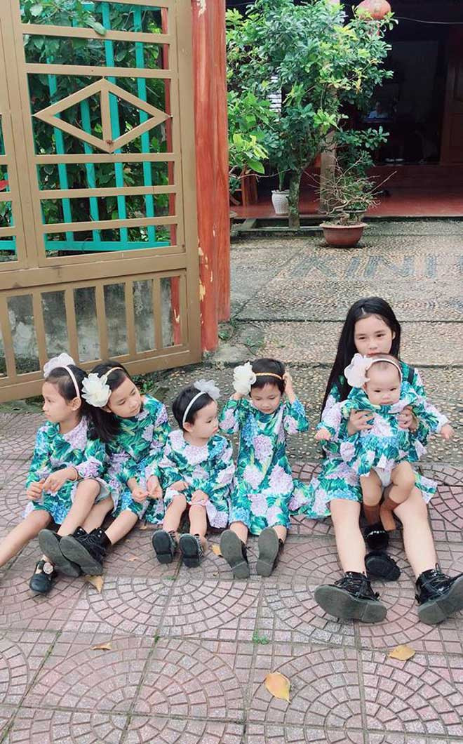 Mẹ trẻ 35 tuổi sinh 6 cô con gái gây xôn xao mạng xã hội hình ảnh 2 me tre 35 tuoi sinh 6 co con gai gay xon xao mang xa hoi hinh anh 2