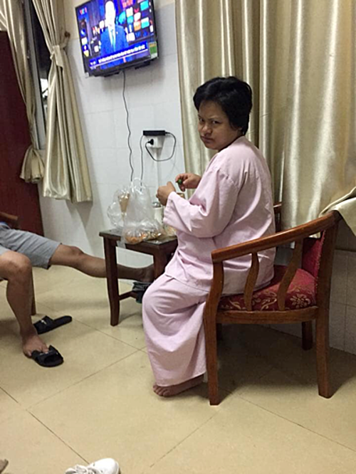 Xem ảnh, nhiều người hài hước trêu cô là siêu nhân biến hình.