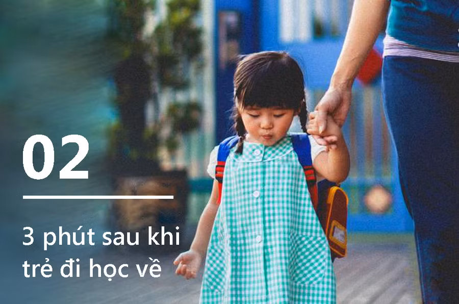 9 phút quan trọng nhất trong một ngày của mọi đứa trẻ