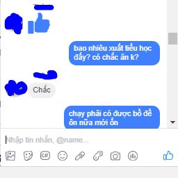 Những thông tin trao đổi qua tin nhắn được bạn đọc cung cấp