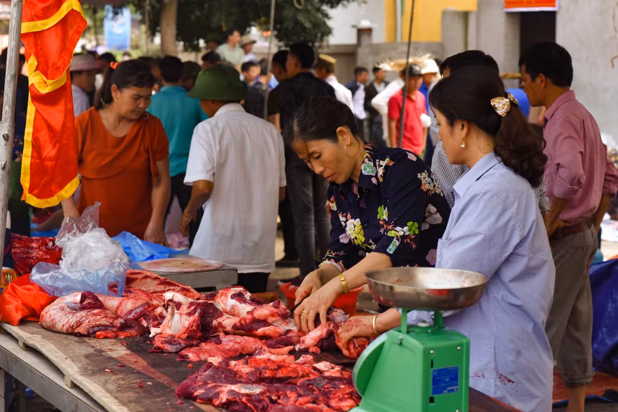 Bien&nbsp;nguoi do ve xem le hoi choi trau co nhat Viet Nam hinh anh 8