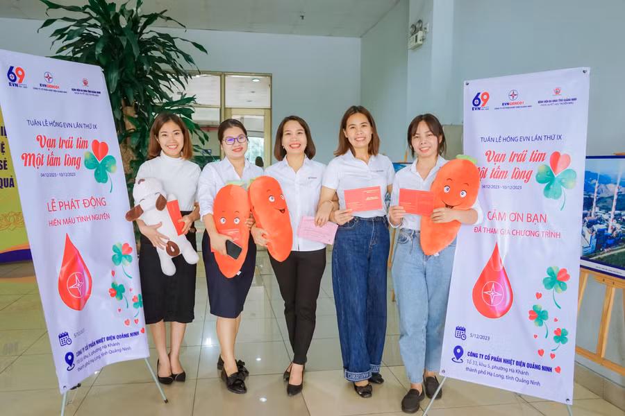 Hiến máu cứu người lan tỏa tình yêu thương. (Ảnh: CTCC)