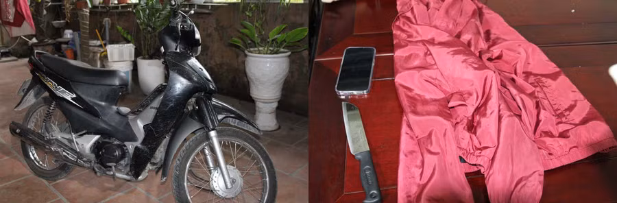 Tang vật vụ án bị công an thu giữ. (Ảnh: CANA)