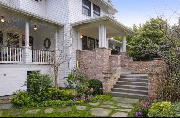 ... and lush, detailed landscaping.